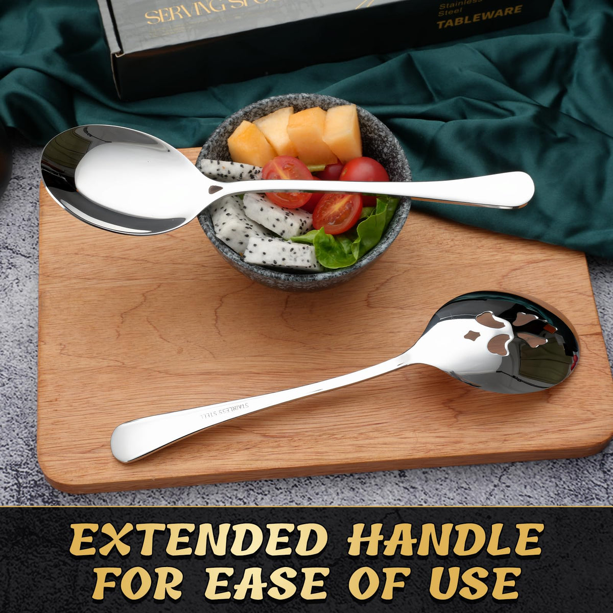 KeyOXY buffet-service spoons set for party setups and catering.