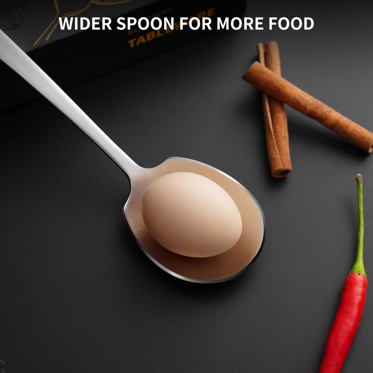 Keyoxy dishwasher-safe serving spoons for quick cleanup after events.