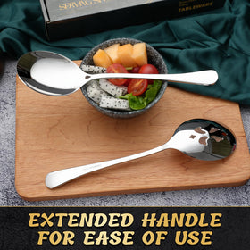 KEYOXY dishwasher-safe spoons for easy cleanup after events
