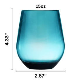 Khen all-purpose glassware for wine juice and beverages at gatherings