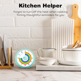 Kiecky Squirrel visual timer offers three volume settings for any environment.