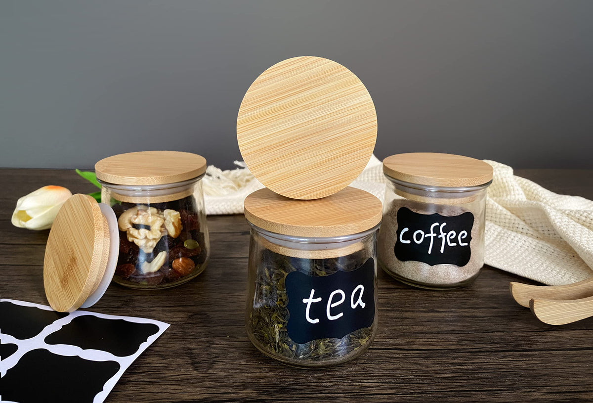 KIKINIKO Oui lids eight pack for versatile kitchen organization.