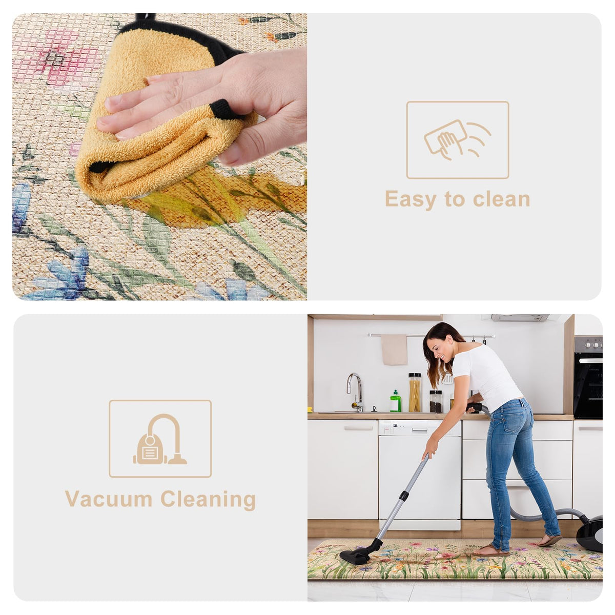 KIMODE anti-fatigue mat foam-core provides ergonomic support during tasks