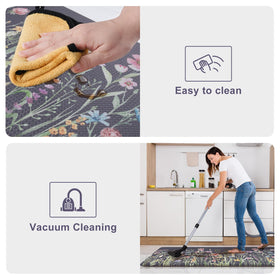Kimode easy-clean surface simplifies vacuuming, spot-cleaning, and wiping down.
