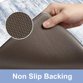 KIMODE non-slip bottom keeps the mat in place on hard floors.