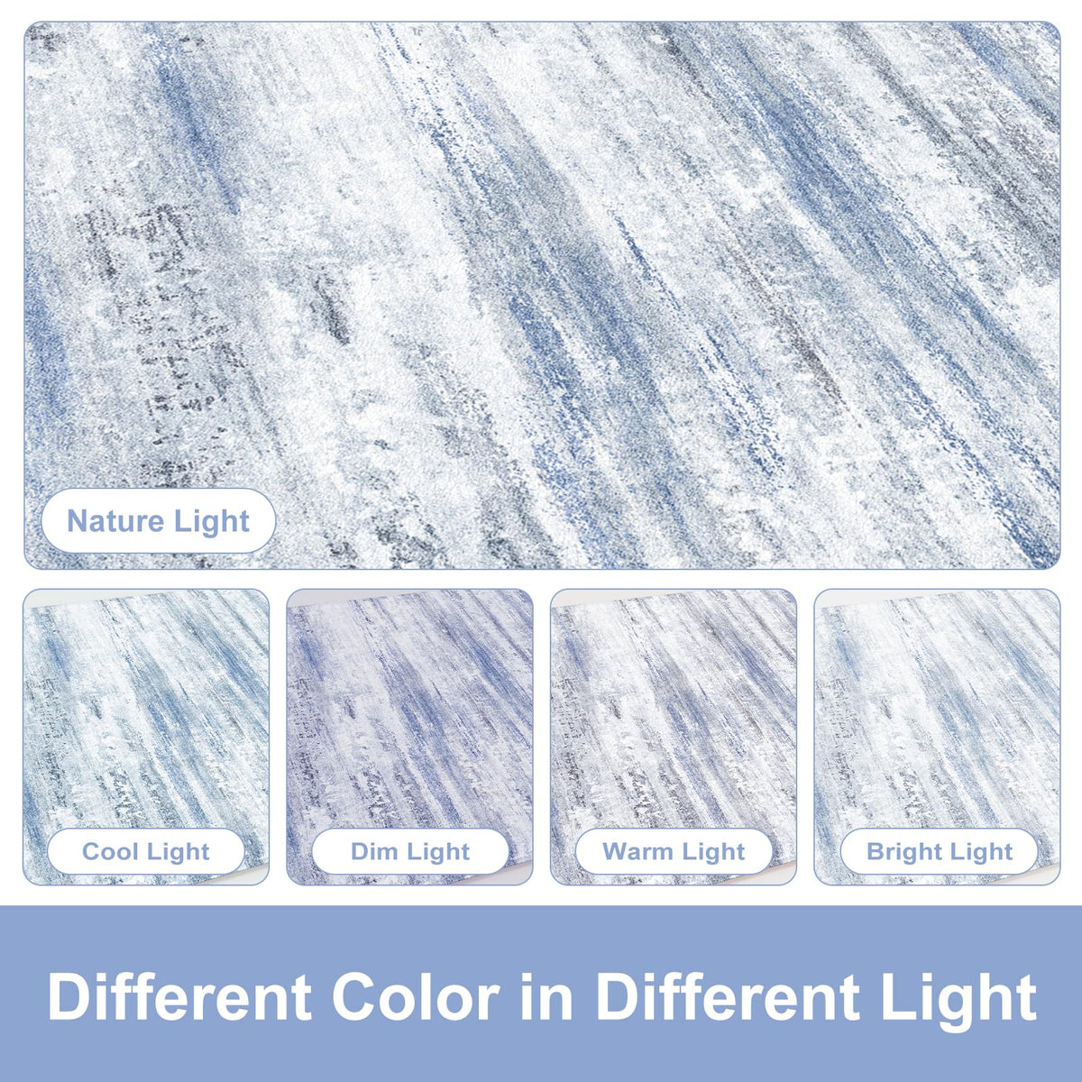 KIMODE stain-resistant mat stays looking fresh between cleanups.