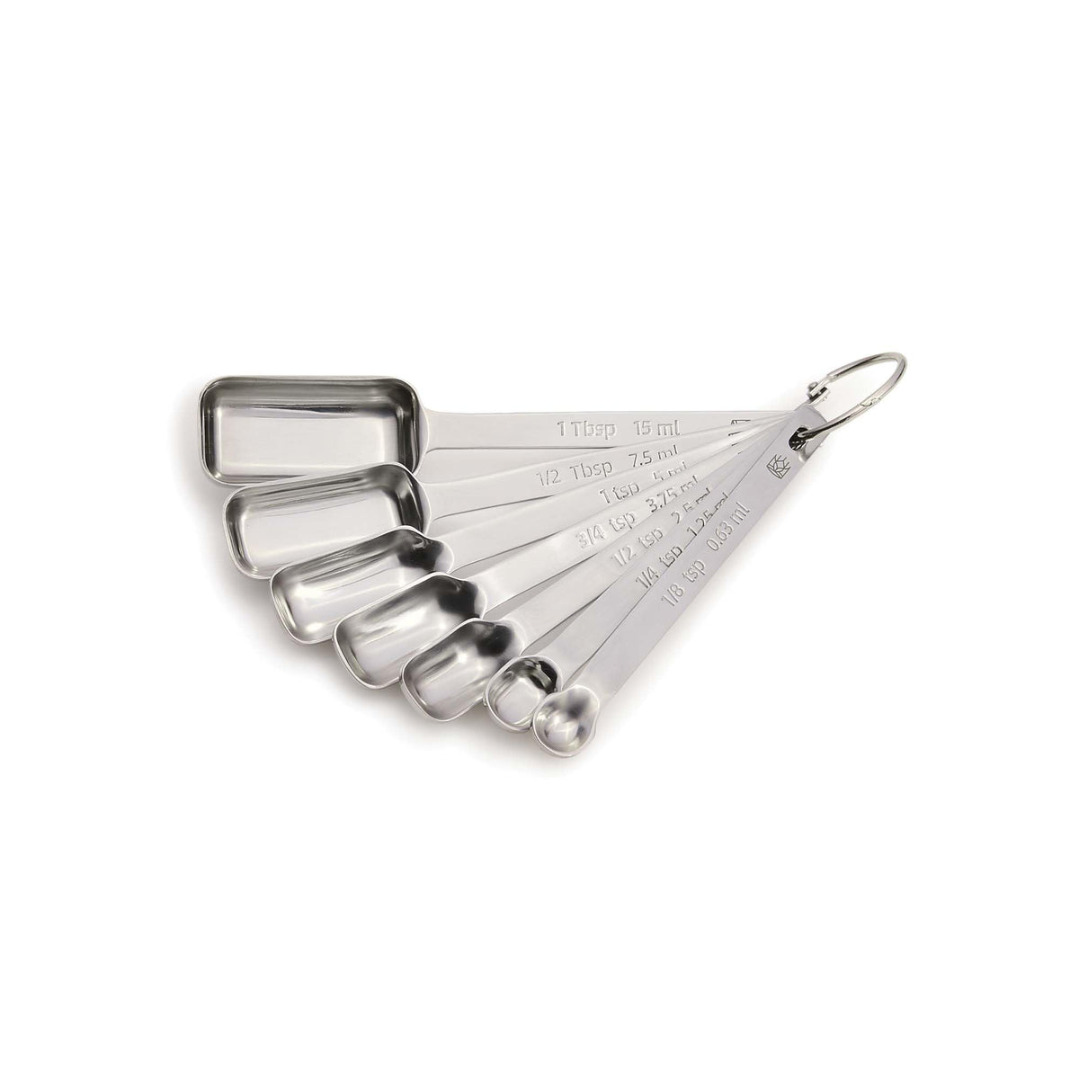 King Arthur 18/8 stainless steel spoons offer durable, rust-resistant use