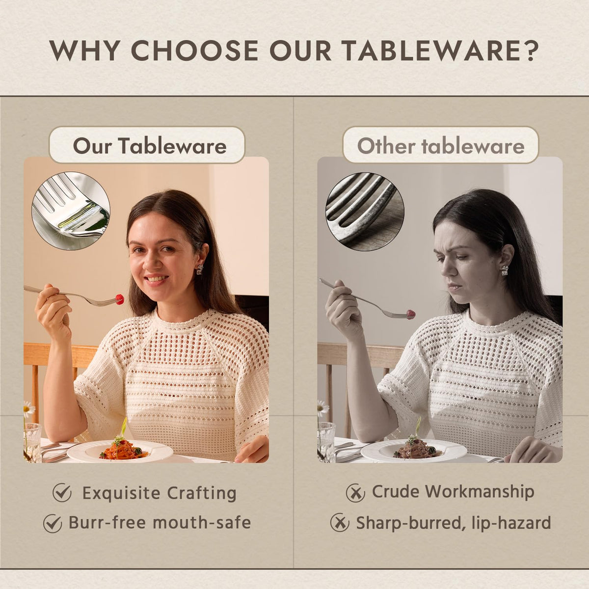 Kingstone dinner spoon provides smooth scooping with a polished finish