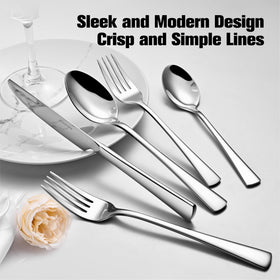 KINGSTONE dinner spoons with generous bowls for soups and cereals