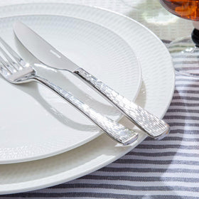 Dishwasher-safe flatware simplifies cleanup after meals.