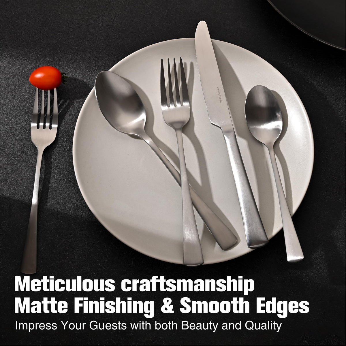 Kingstone forged set highlights ergonomic handles for comfortable use