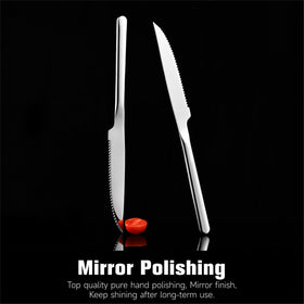 Modern and sleek KINGSTONE design complements tableware and silverware sets.