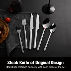 Kingstone salad forks 6-7inch for precise salad portions.