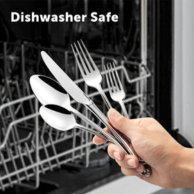 Kingstone dishwasher-safe flatware image: convenient cleaning for busy homes