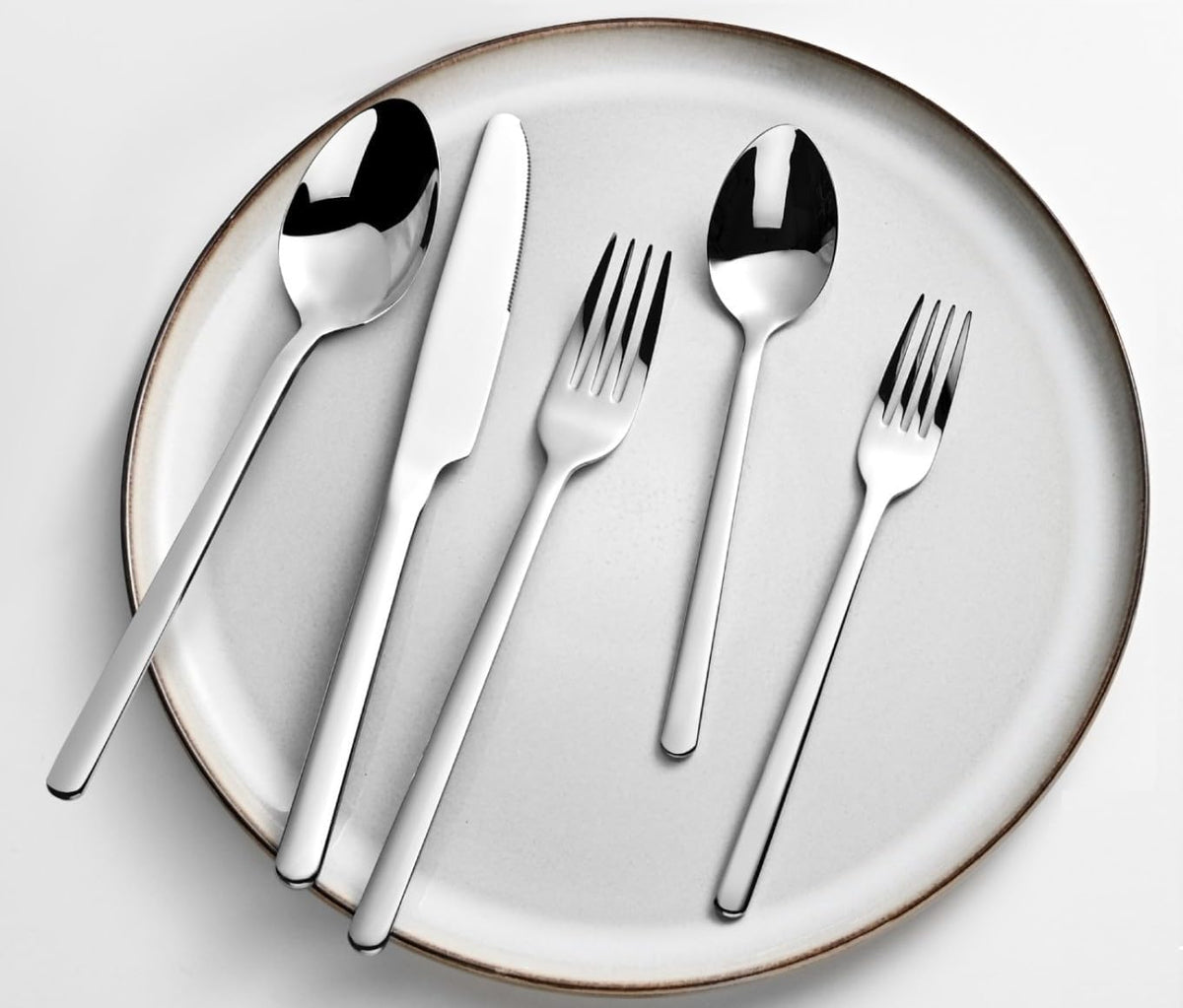 Kingstone 10-piece teaspoon everyday utility with corrosion resistance