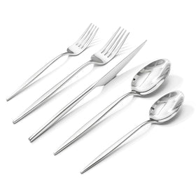 KINGSTONE 40-piece flatware set with premium design for everyday dining and easy cleanup.