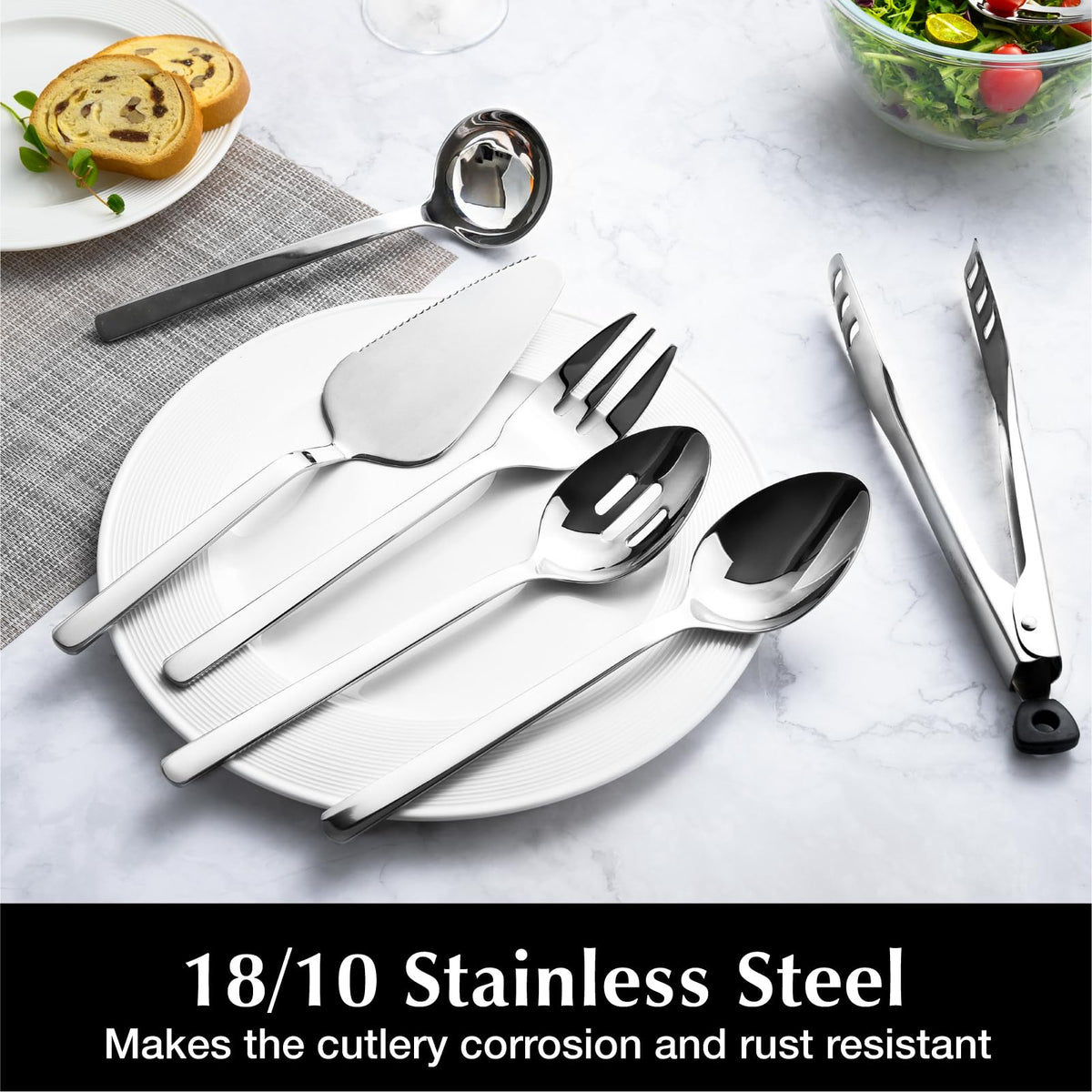 Kingstone slotted spoon 9.84 inches ideal for draining sauces at serve stations