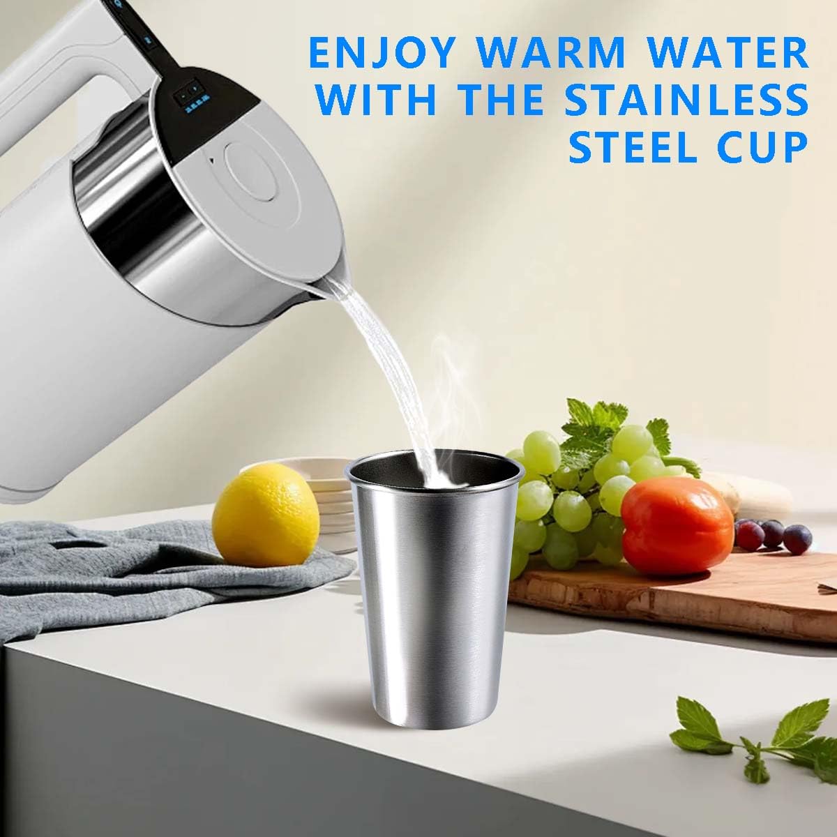 KISEER versatile cups for camping and outdoor adventures.