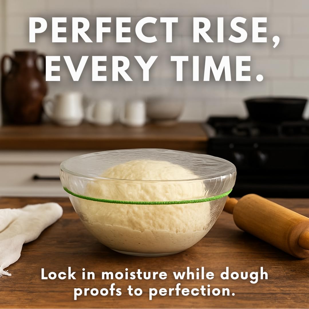 Kitchen Strong food storage lid protects leftovers and reduces waste.