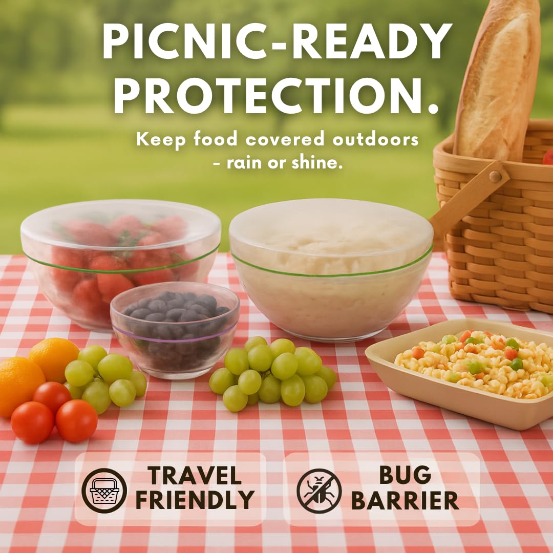 Kitchen Strong leftovers lid simplifies cleanup and keeps food fresh.
