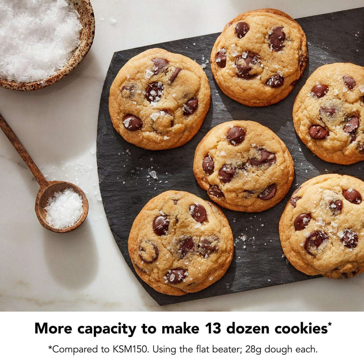 KitchenAid 11-speed control for precision from whisking to kneading.