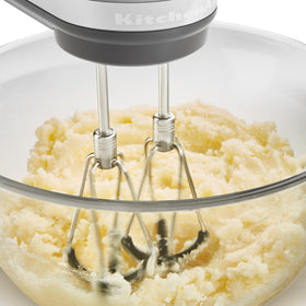 KitchenAid ergonomic handle provides comfortable grip during longer tasks.