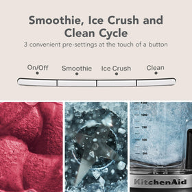 Smoothie Cycle feature in KitchenAid Pure Power for quick blends