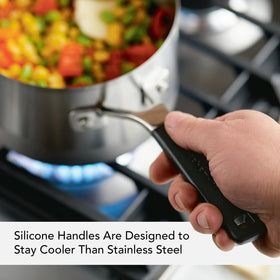 KitchenAid dishwasher-safe design simplifies cleanup after cooking
