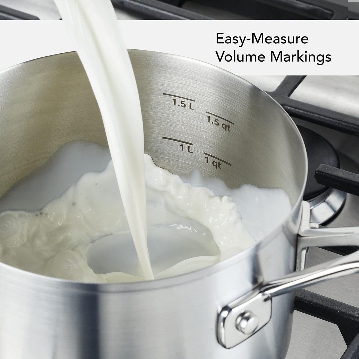 KitchenAid tempered-glass lid seals in heat for richer flavors