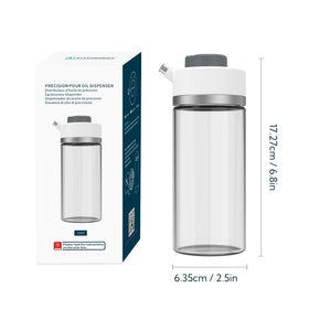 KITCHENDAO oil and vinegar dispenser suits daily kitchen tasks
