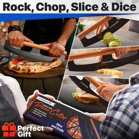 KitchenStar gift-ready pizza cutter for pizza lovers