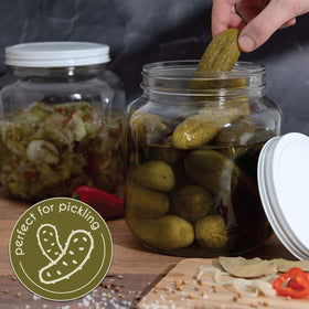 Kitchentoolz airtight jar ideal for pantry storage and crafting projects