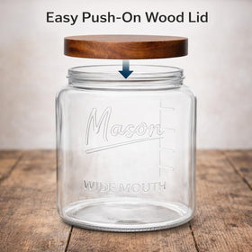 Kitchentoolz wide-mouth design allows easy filling, scooping, and cleaning.