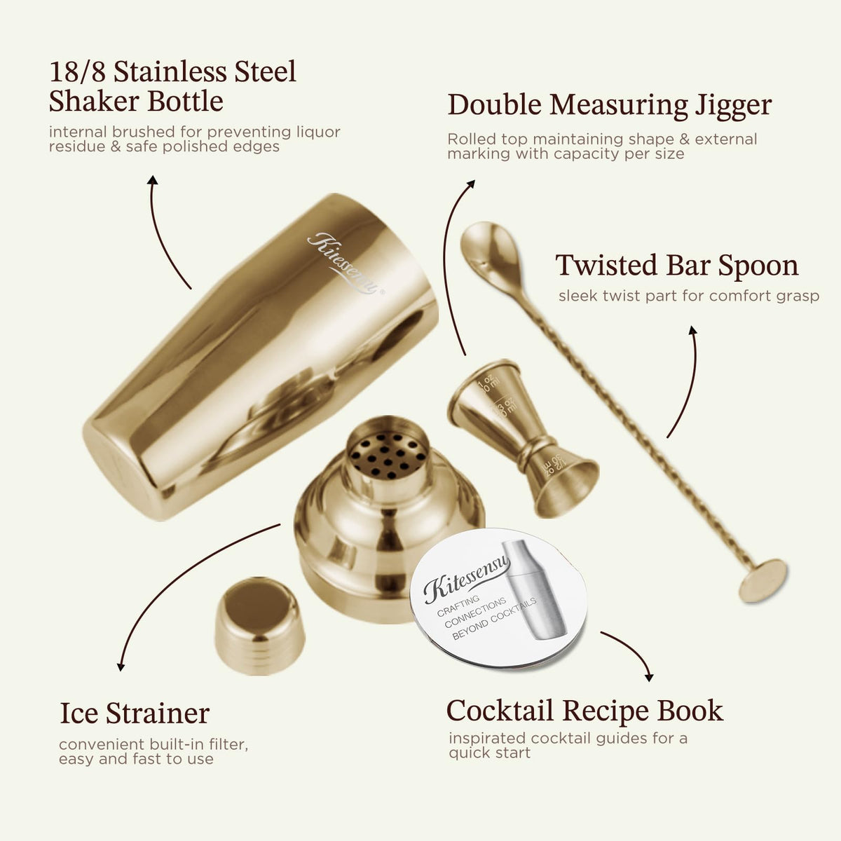 KITESSENSU cocktail recipe guide to get started with new drinks