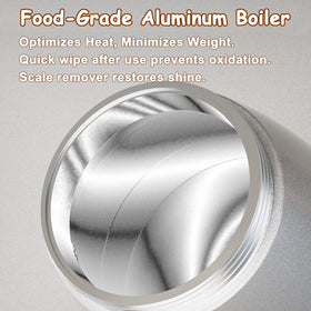 KITfanz boil-dry protection thermostat grey ensures safe operation during brewing