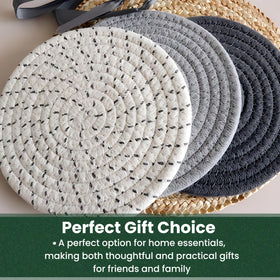 KITLAB machine-sewn trivet designed for durable kitchen use.