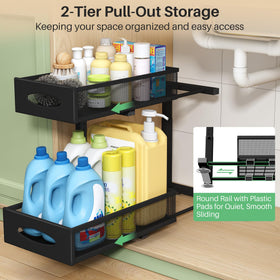 Kitstorack heavy-duty carbon steel frame resists rust and supports heavy loads