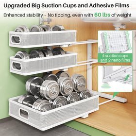 Kitstorack pantry and cabinet organizer for neat kitchen storage.