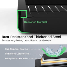 Kitstorack spacious slide-out design keeps counters clutter-free