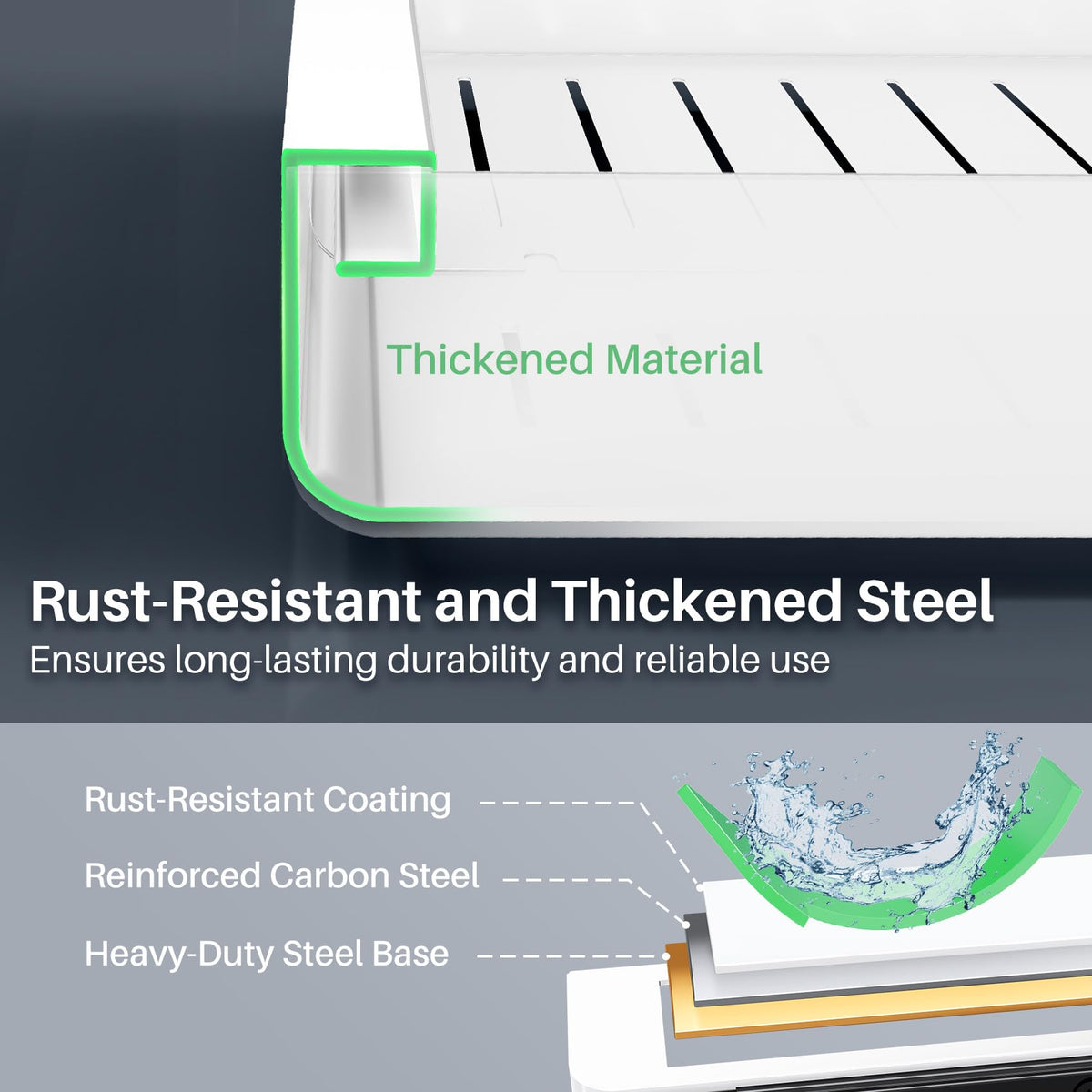 Kitstorack ideal for under-sink or pantry storage organization