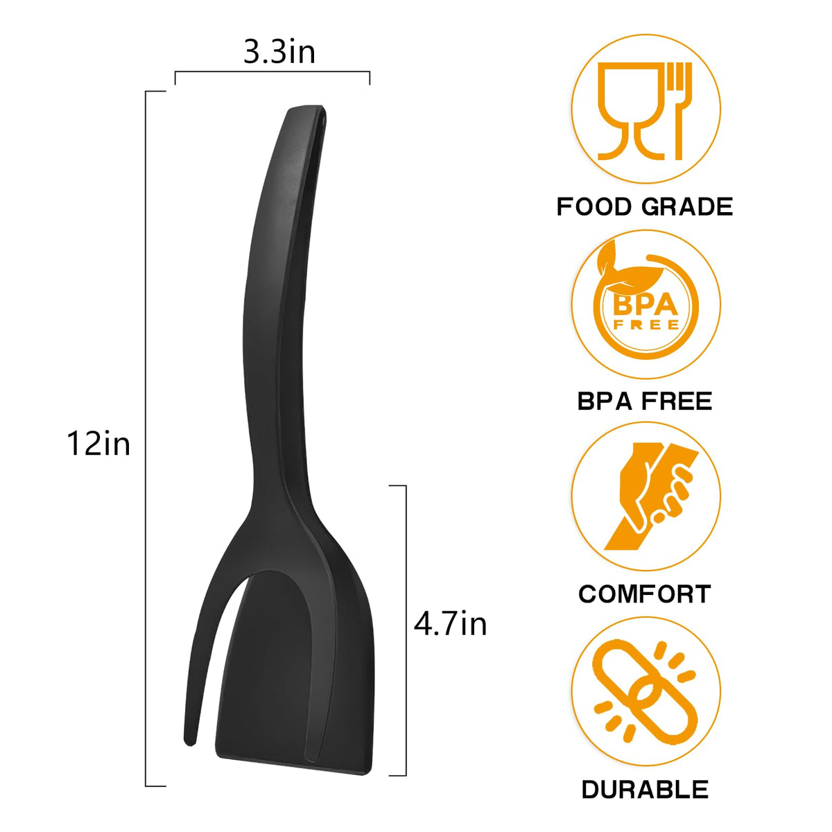 KJG Ergonomic handle design for comfortable cooking sessions