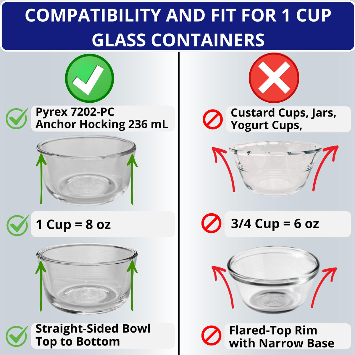 Klare Ware BPA-free lid supports safe food storage.