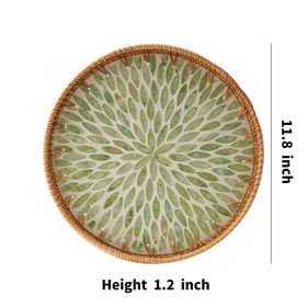 Kmelep wall-hanging tray posing as art and functional display