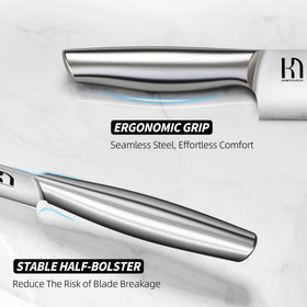KnifeSaga 8-inch chef knife is versatile for many kitchen tasks