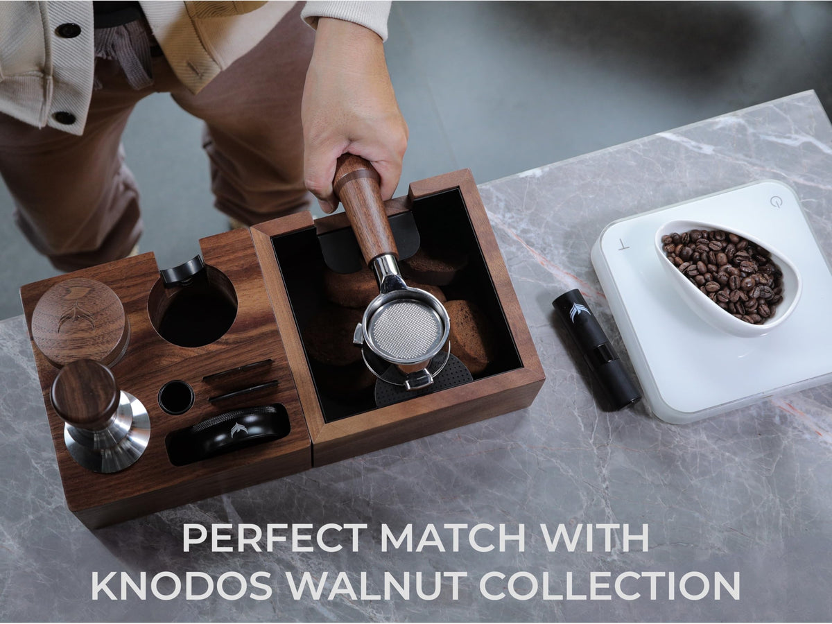 KNODOS 53-35mm base fits 54mm Breville portafilters for even bed