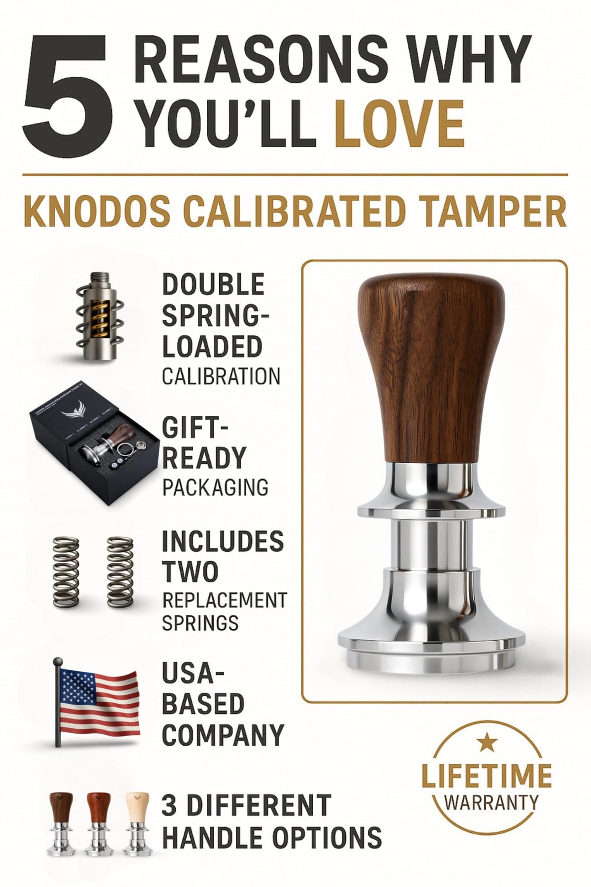 KNODOS interchangeable springs 20lb 25lb 30lb for customization