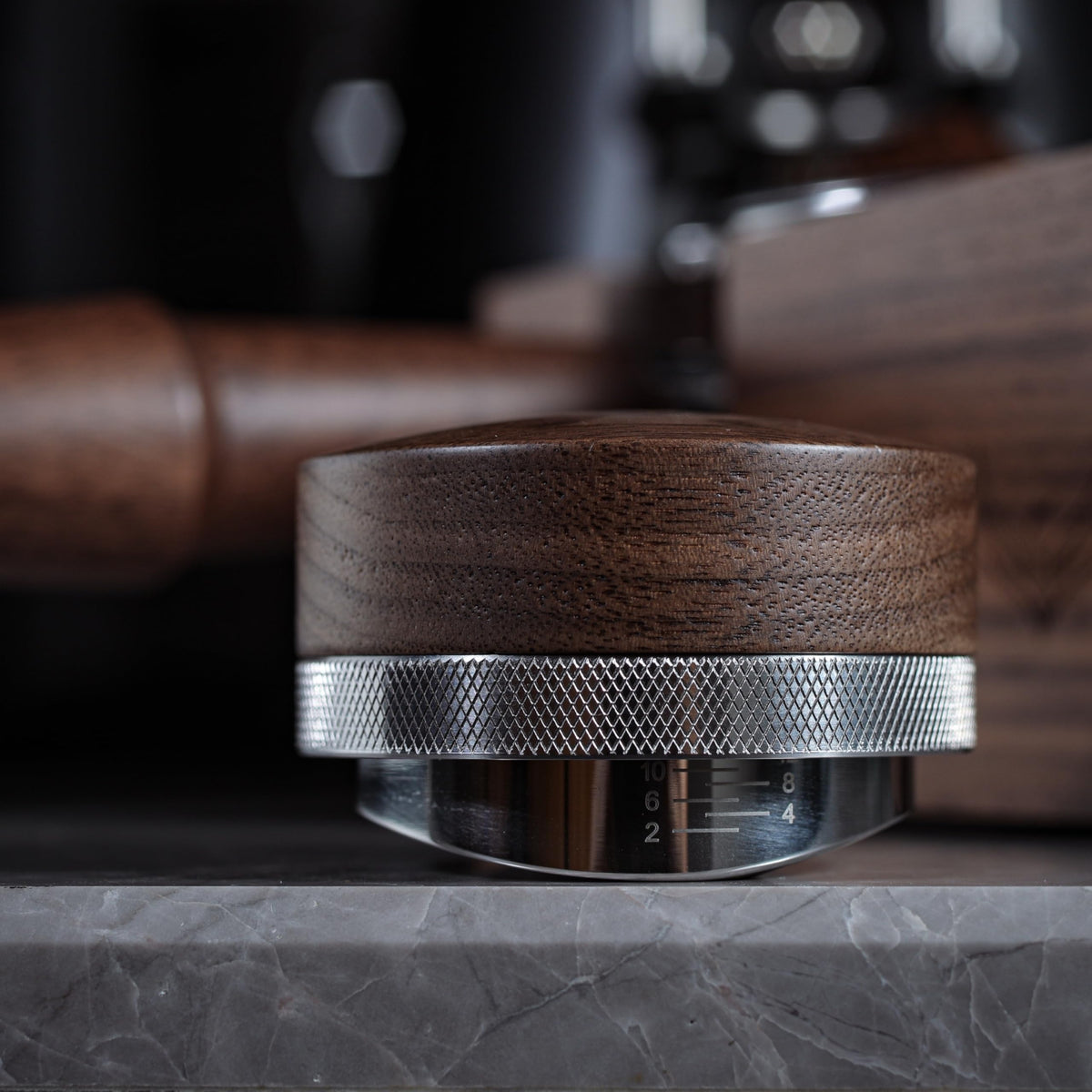 KNODOS professional coffee toolkit compatibility suggests cohesive setup.