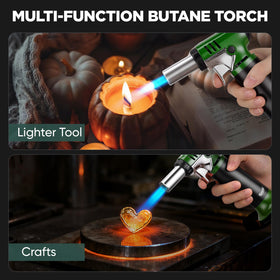 KOACKL adjustable flame reaches up to 1300 °C for versatile tasks.