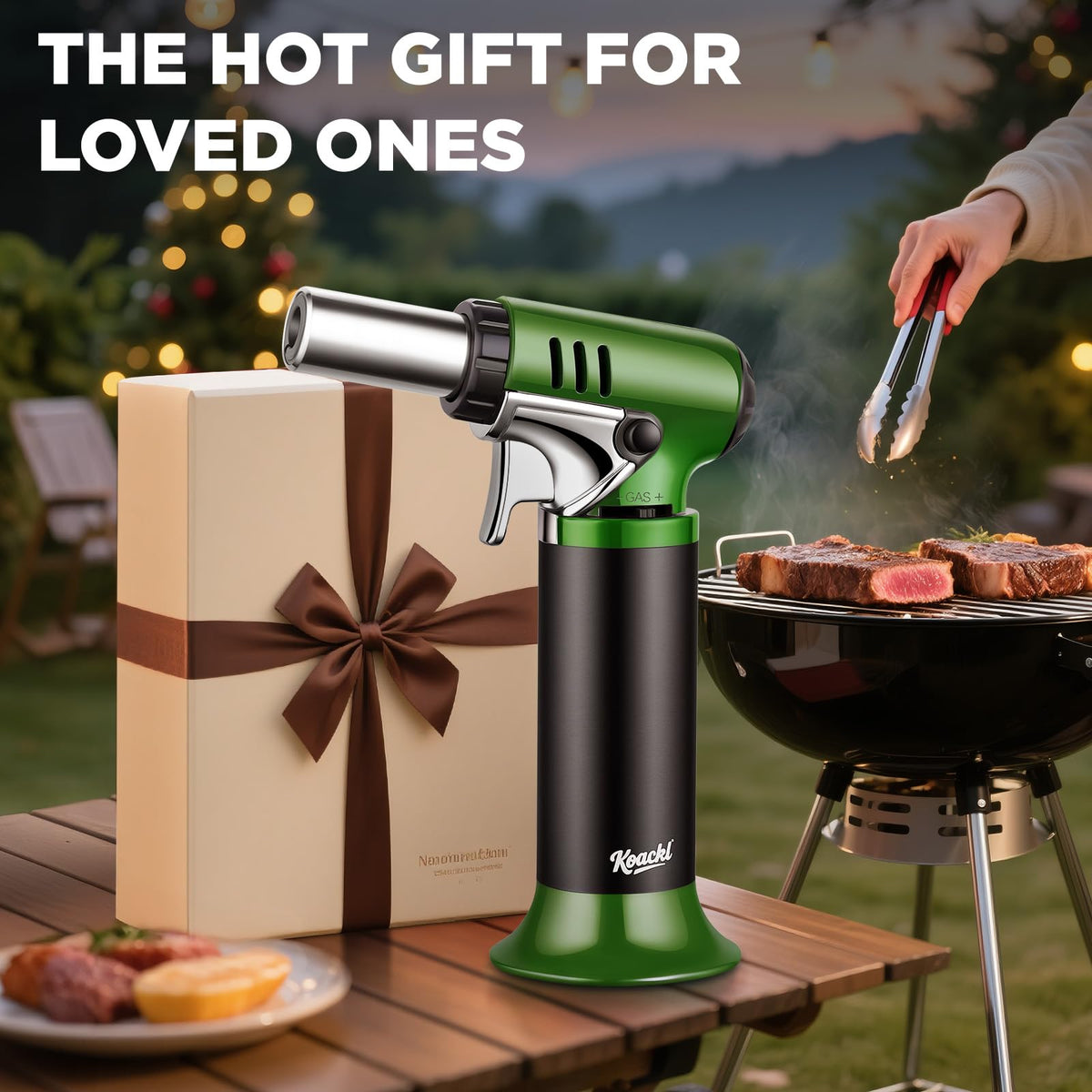 KOACKL safety lock design helps prevent accidental ignition.