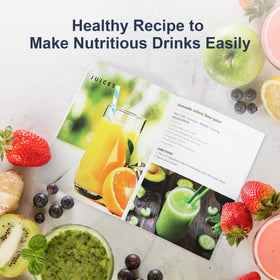 KOIOS Smoothie Blender recipe book inspires quick, healthy blends.